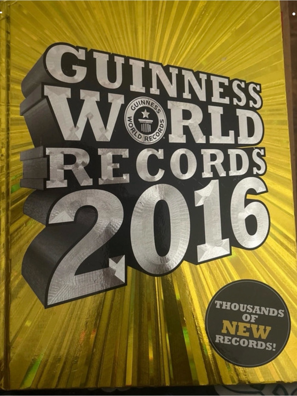 2016 Hardcover Book - Gold Edition